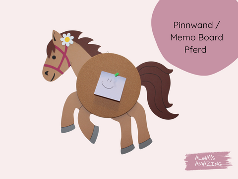 Pinnwand Pferd | Bastelset