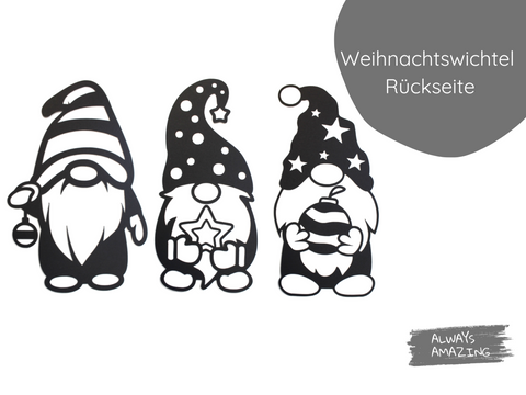 Weihnachts Wichtel Bastelset