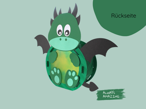 Drache Laterne Bastelset