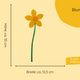 Blumenwiese Bastelset