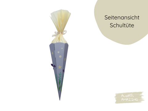 Schultüte Axolotl Bastelset