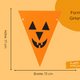 Halloween Girlande Bastelset