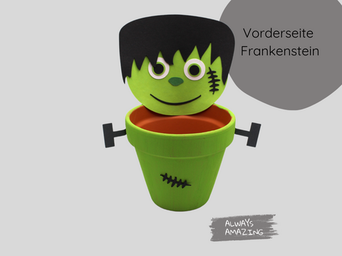 Bastelset Halloween Gastgeschenk | Dracula | Frankenstein | Fledermaus