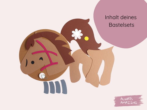 Pinnwand Pferd | Bastelset
