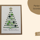 Klappkarte Weihnachten Bastelset