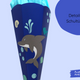 Schultüte Delfin Bastelset