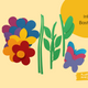 Blumenwiese Bastelset