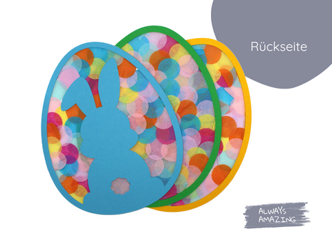 Ostereier bunt | Bastelset