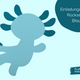 Axolotl Einladungskarten | Bastelset | Einladungskarten zum Basteln | Bastelset Einladungskarten | Axolotl basteln