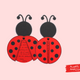 Marienkäfer Bastelset