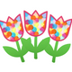 Tulpen basteln | Bastelset