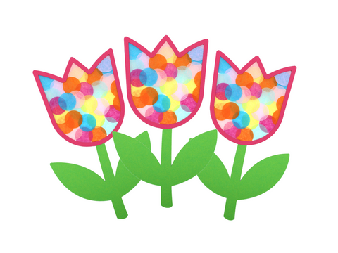 Tulpen basteln | Bastelset