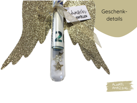 Wunscherfüller Geldgeschenk Bastelset