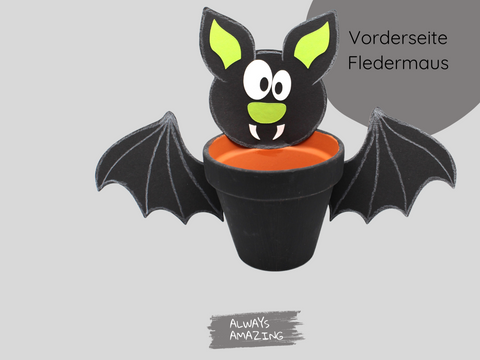 Bastelset Halloween Gastgeschenk | Dracula | Frankenstein | Fledermaus