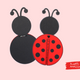 Marienkäfer Bastelset