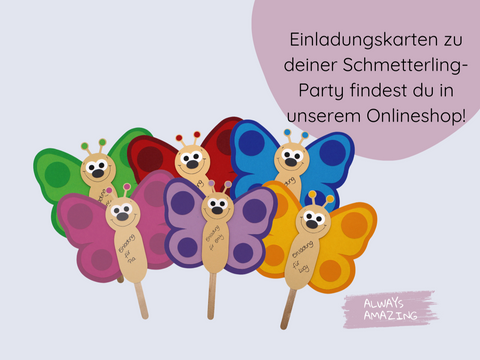 Schmetterling Bastelset