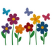 Blumenwiese Bastelset