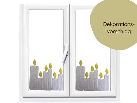 Weihnachtskerzen Bastelset