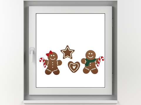 Lebkuchen Figuren Bastelset