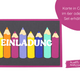 Einladungskarten zur Einschulung | Karten personalisieren | Einladung Schuleinführung |  Einladung zum Schulanfang | Bastelset