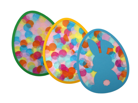 Ostereier bunt | Bastelset