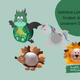 Drache Laterne Bastelset