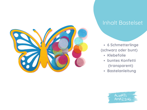 Schmetterlinge Always Amazing Bastelshop