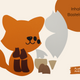 Detailansicht der Fuchs-Einladungskarte aus hochwertigem Papier | Always Amazing Bastelshop