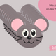 Fertig gebastelte Maus‑Einladungskarte | Always Amazing Bastelshop