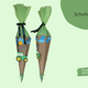 Grosse Schultuete fuer Schulanfaenger mit Traktor | Always Amazing Bastelshop