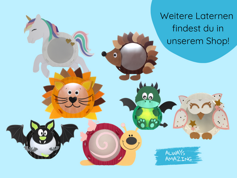 Kreatives Fisch Laternen Bastelset von Mit Spaß Basteln | Always Amazing Bastelshop