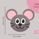 Masse Maus Einladungskarte | Always Amazing Bastelshop