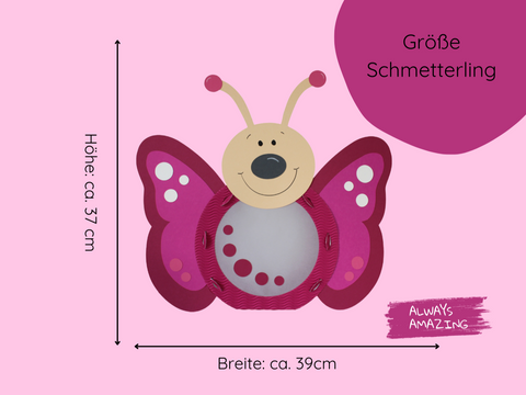 Masse Schmetterling Laterne Bastelset | Always Amazing Bastelshop