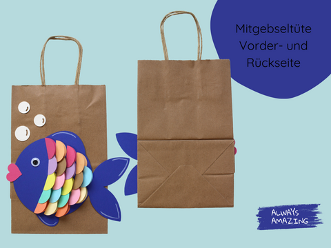 Mitgebseltuete Kindergeburtstag | Always Amazing Bastelshop