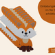 Papier-Einladungskarte mit Fuchs und natürlichen Waldmotiven | Always Amazing Bastelshop