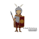 Römische Anziehfigur aus Papier als Bastelset von Always Amazing und der Stadt Rottenburg am Neckar | Always Amazing Bastelshop