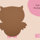 Rueckseite Eulen Bastelset  | Always Amazing Bastelshop