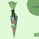 Traktor Schultuete mit gruenem Traktor-Motiv | Always Amazing Bastelshop
