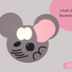 Vorgestanzte Papierteile für die Maus‑Karte | Always Amazing Bastelshop