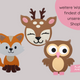 Waldtiere Bastelsets | Always Amazing Bastelshop