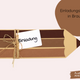 Einschulung Einladungskarte Stift mit Platz zum Beschriften DIY | Always Amazing Bastelshop