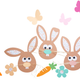 Frühling und Ostern Bastelideen mit Ostergeschenken, Grußkarten und Fensterbilder